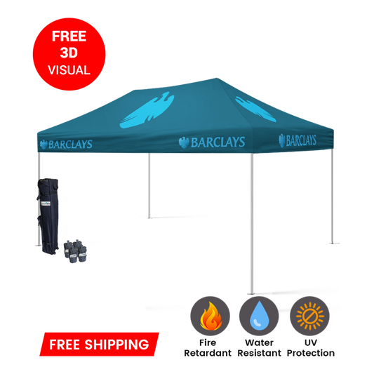 10x15 branded tent