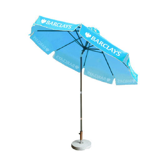 9ft x 9ft Tilting Patio Umbrella With Valances